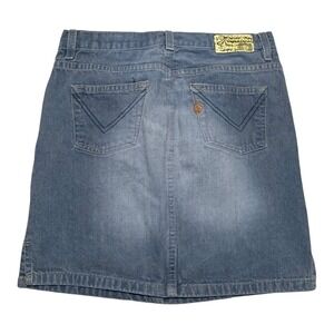 VIntage 2000s Volcom Stone Boardwear Cotton Denim Skirt Women's 1 (29" Waist)